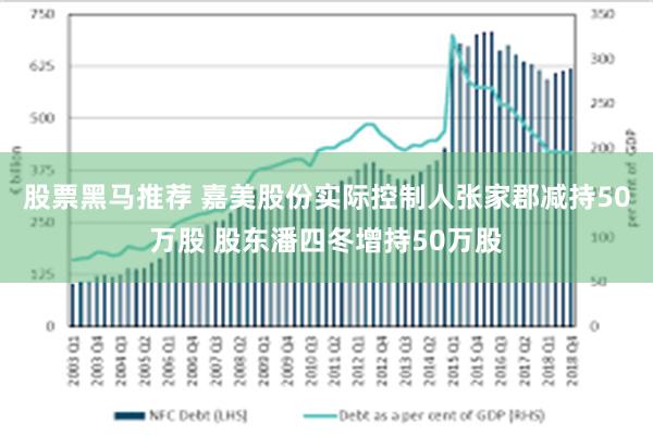 股票黑马推荐 嘉美股份实际控制人张家郡减持50万股 股东潘四冬增持50万股